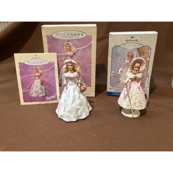 Barbie Hallmark Christmas Ornament Lot of 4 - Picture 2 of 7